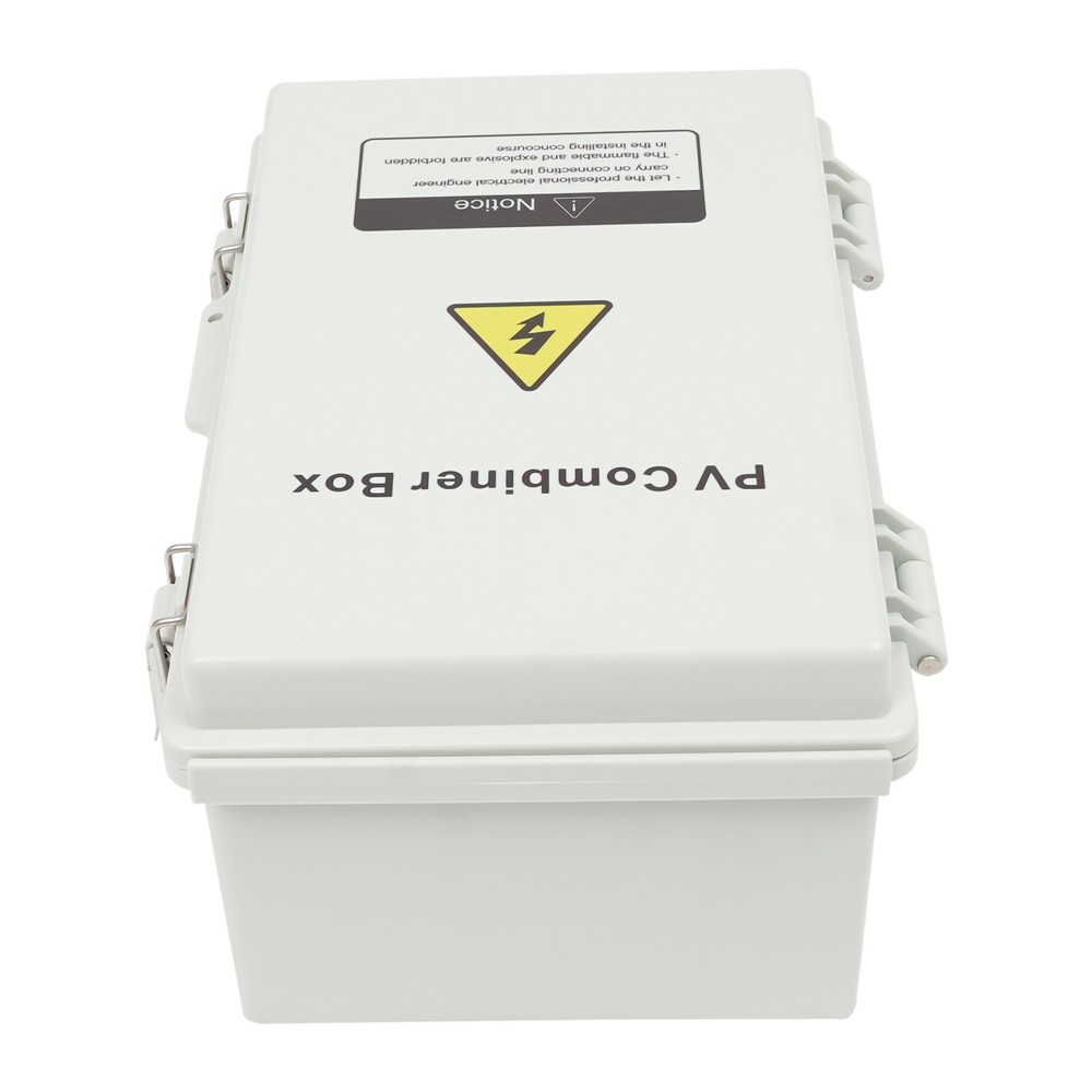 Solar Combiner Box PV Combiner 63A Circuit Breaker 4 String For Solar Panel Kit