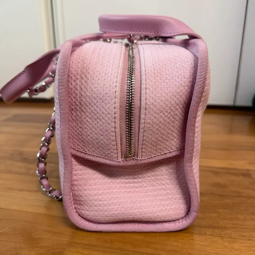 Chanel Bowling Dover Bag, Pink, Authentic