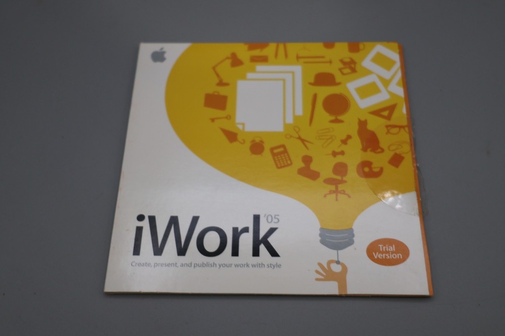2005 iWork 05 Mac Macintosh 1.0.1 Install Office Software Disc CD ONLY