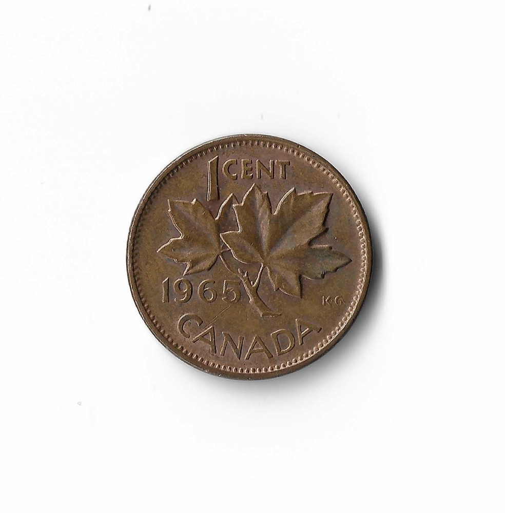 1965 Canada - 1 Cent - 227 - Bronze - 3.2g