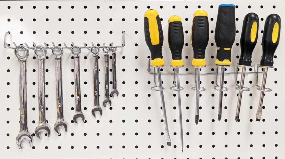 80 Piece Pegboard Hooks and Holders - Includes Straight, Curved, and Angled H...