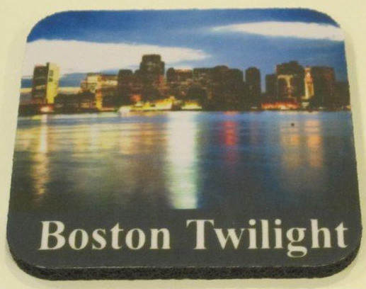 Boston Massachusetts Twilight Coaster SKU #1005