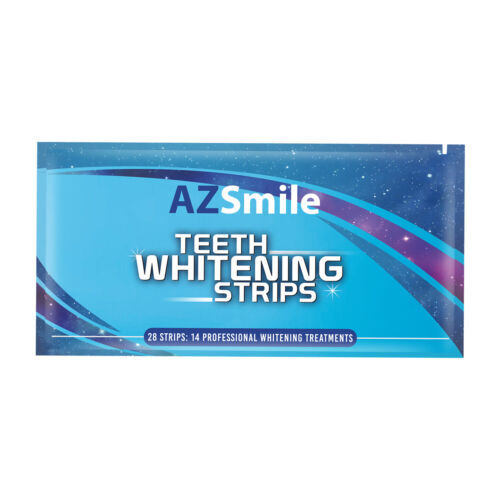 AZSmile 28pc Teeth Whitening Strips Tooth White Strips Remove Stains