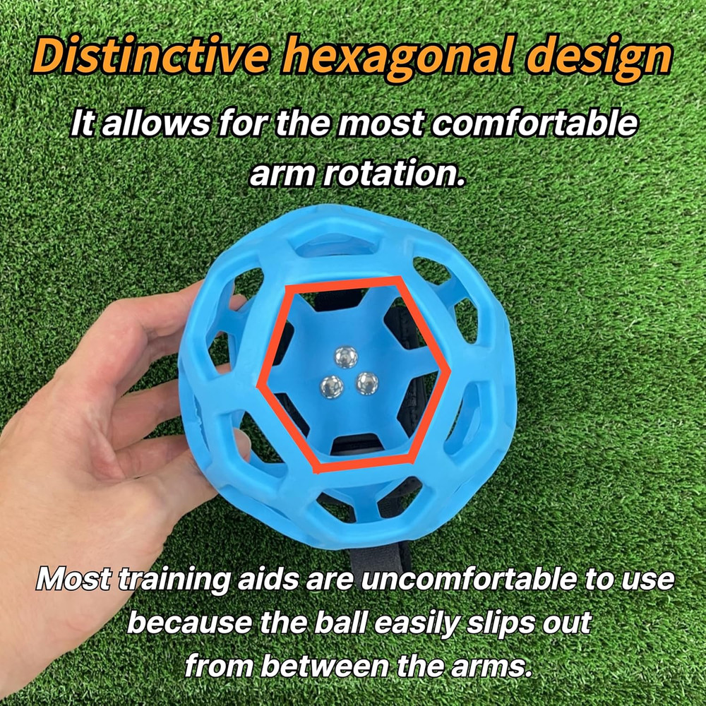 Elbowfix Golf Swing Trainer – Fix Chicken Wing & Flying Elbow | Improve Arm Rota
