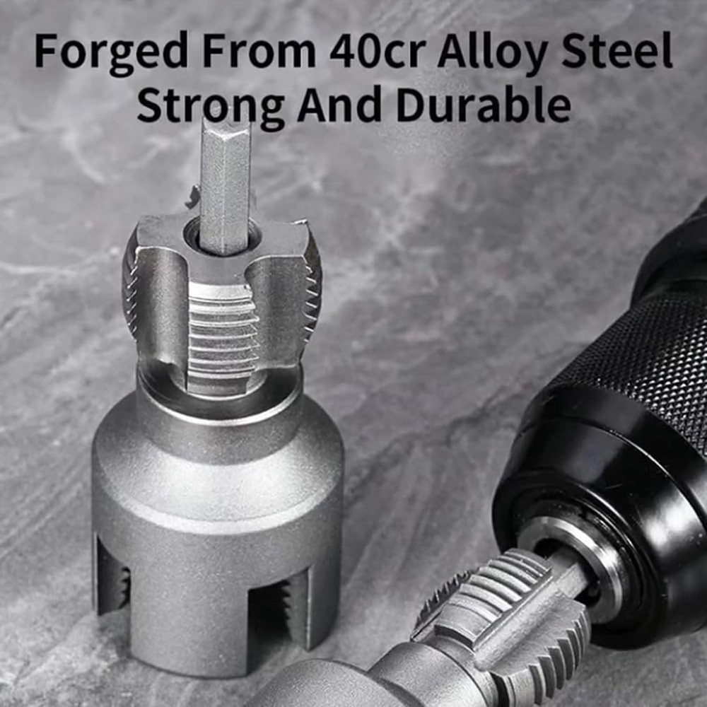 Internal&External Pipe Threading Tool, Pipe Thread Cutting Tool(1/2" in+3/4" in)