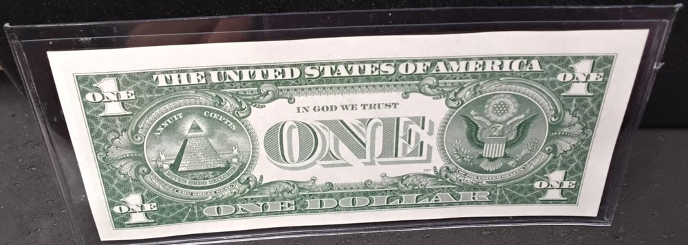 1957-A U.S. $1 SILVER CERTIFICATE 028A