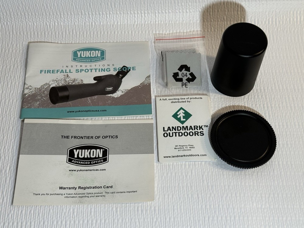 YUKON Firefall Series 12-36x50mm AE Spotting Scope - Complete - Nice