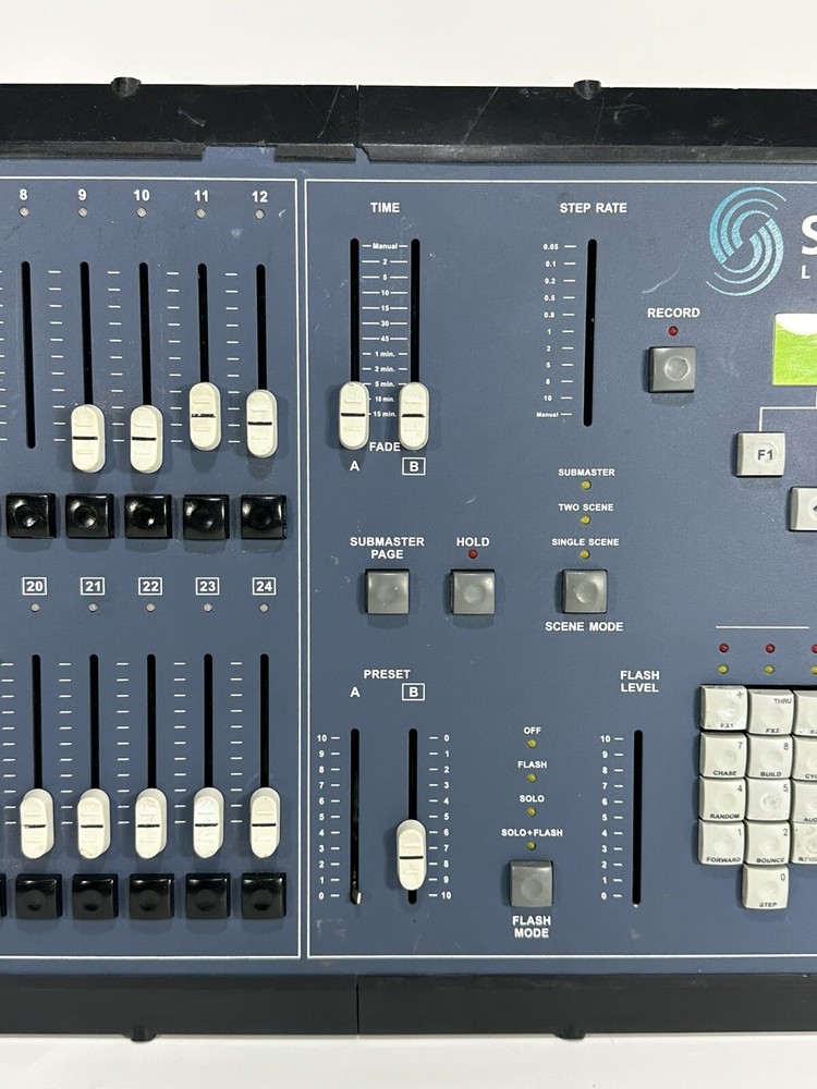 Strand Lighting 200 ~ 12/24 Channel Stage Lighting Controller ~ Power Tested