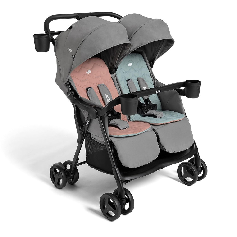Rosemary Side-By-Side Double Stroller – Lightweight, Compact, and Comfortable Si