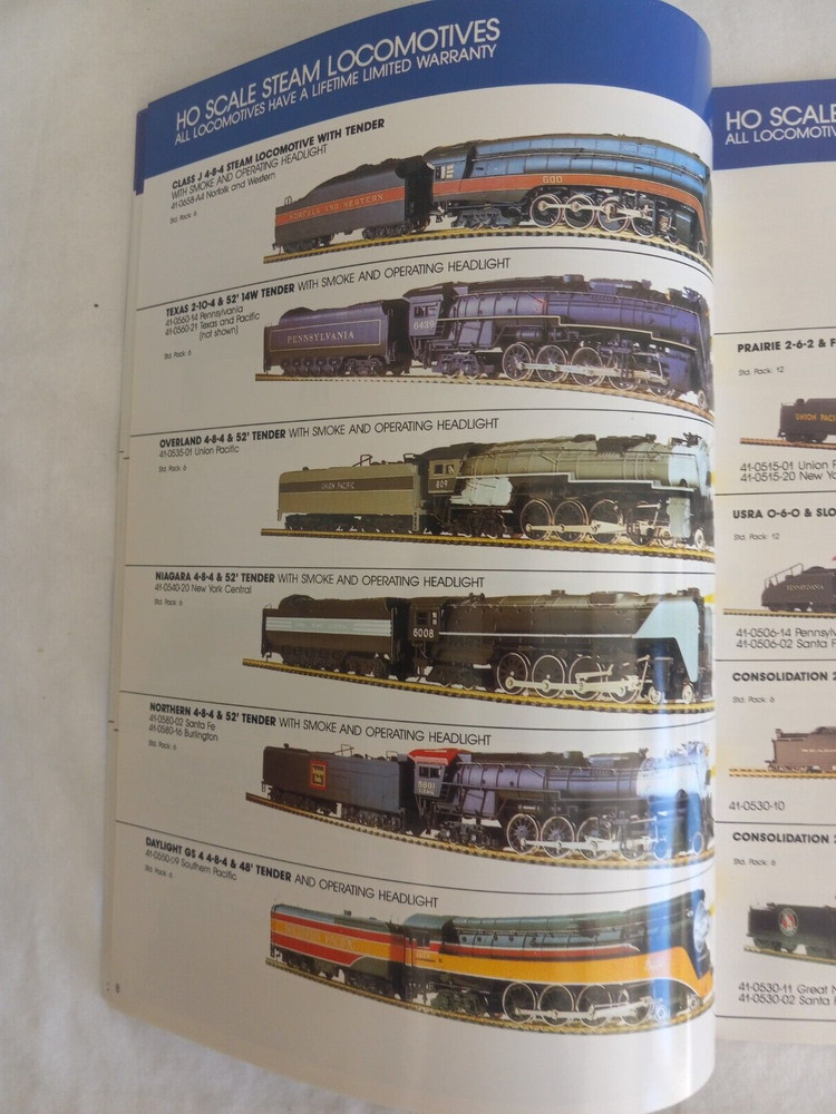 BACHMANN 1989 Trains Catalog Excellent Condition