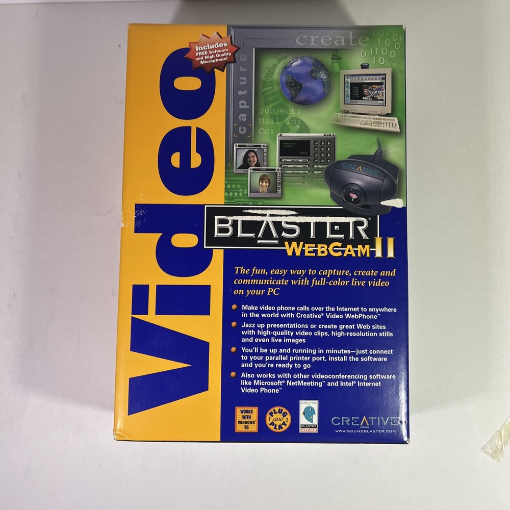 Video Blaster Webcam ( II / 2 ) Creative Labs NEW Box