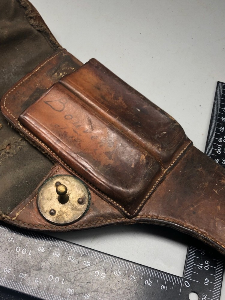 Original Swedish Officer's 1907 Pattern Leather Holster