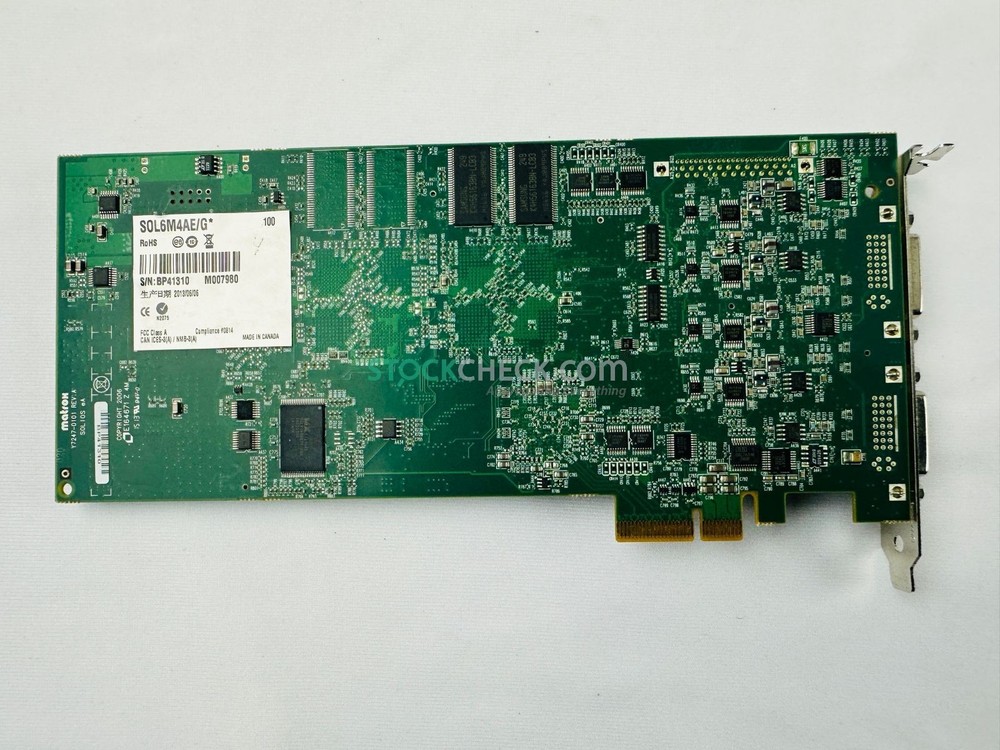 Matrox SOL6M4AE/G Analog Frame Grabber