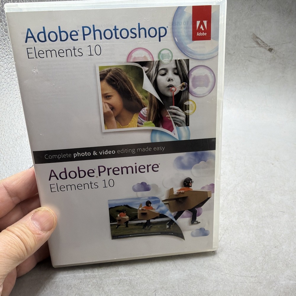 Adobe Photoshop Elements 10 with Adobe Premiere Elements 10