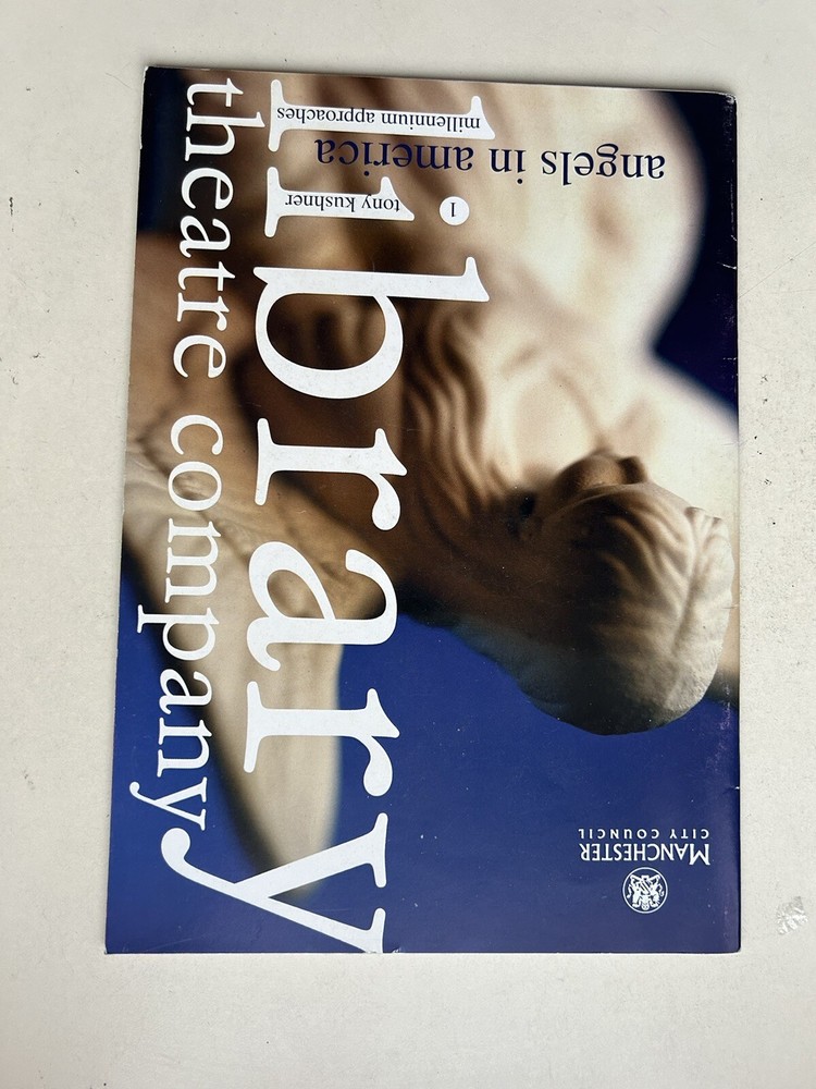 ANGELS IN AMERICA Library Manchester Theatre Programme PETER POLYCARPOU