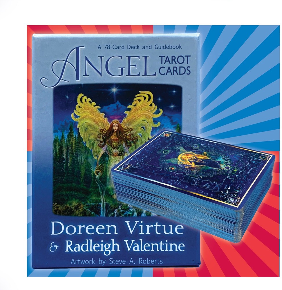 “ANGEL” TAROT CARDS BY DOREEN VIRTUE & RADLEIGH VALENTINE - 78 CARD COMPLETE SET
