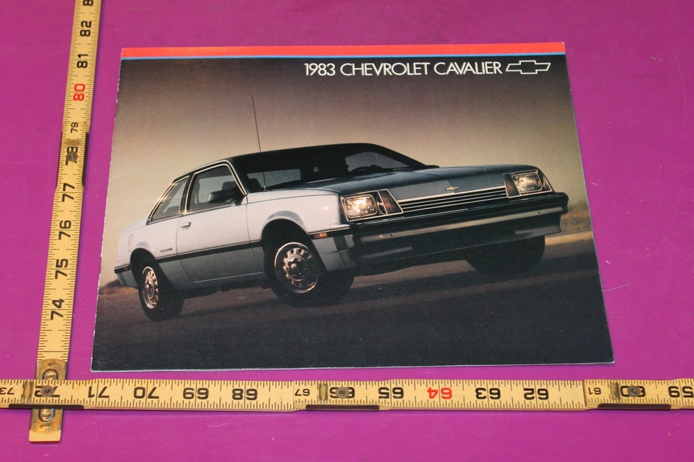 1983 Chevrolet Cavalier Brochure. 20 pages.