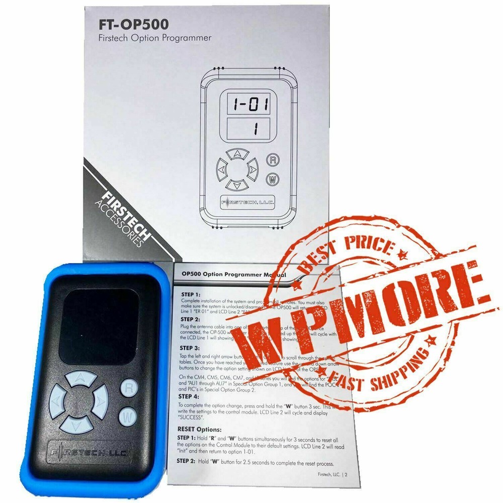 FirstTech Compustar Programming FT-OP500 Programmer - Latest Firmware Loaded