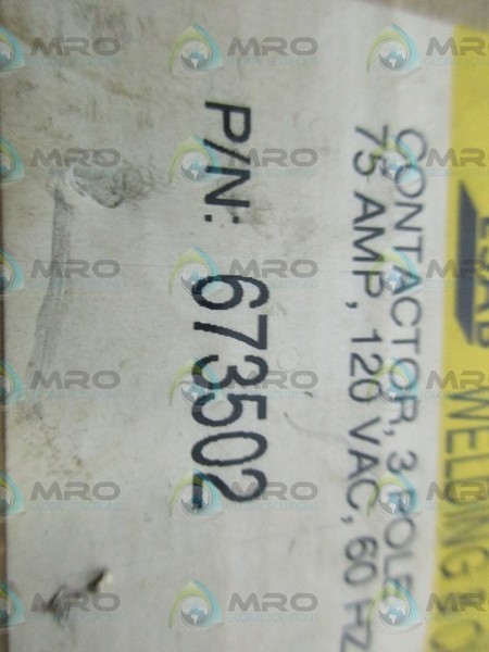 ESAB 673502 CONTACTOR NSNP
