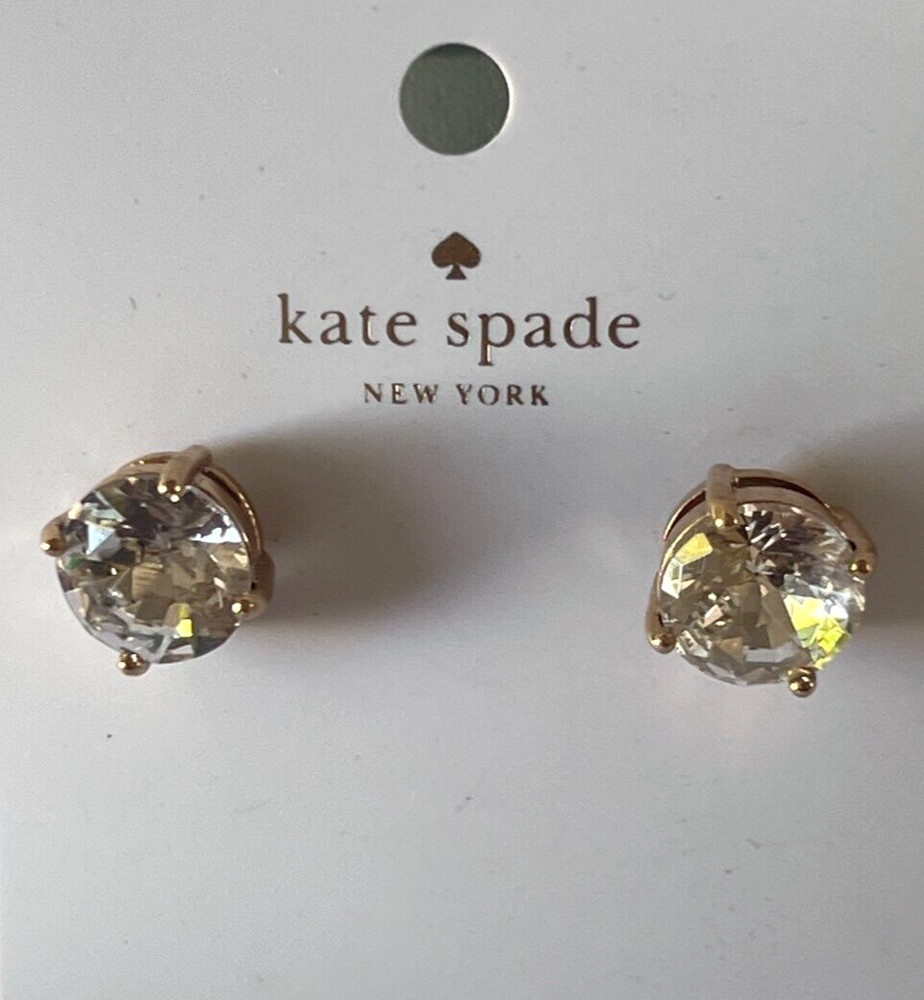 KATE SPADE NEW YORK EARRINGS -CLEAR