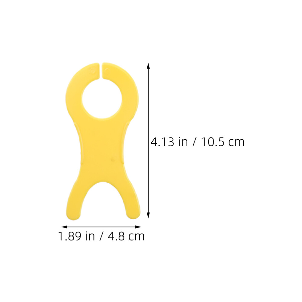 20pcs Small Yarn Bobbin Thread Weave Winder Thread Wind Board for Sewing Cross