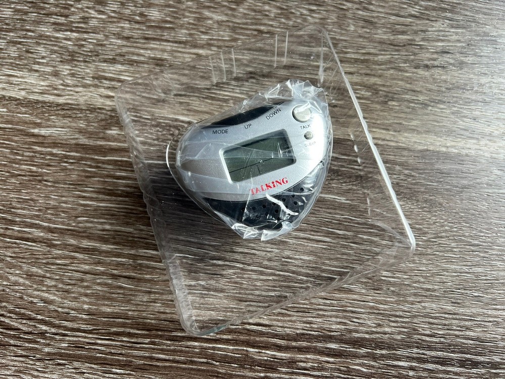Vintage Talking Pedometer Step Counter - Brand New Classic Electronics