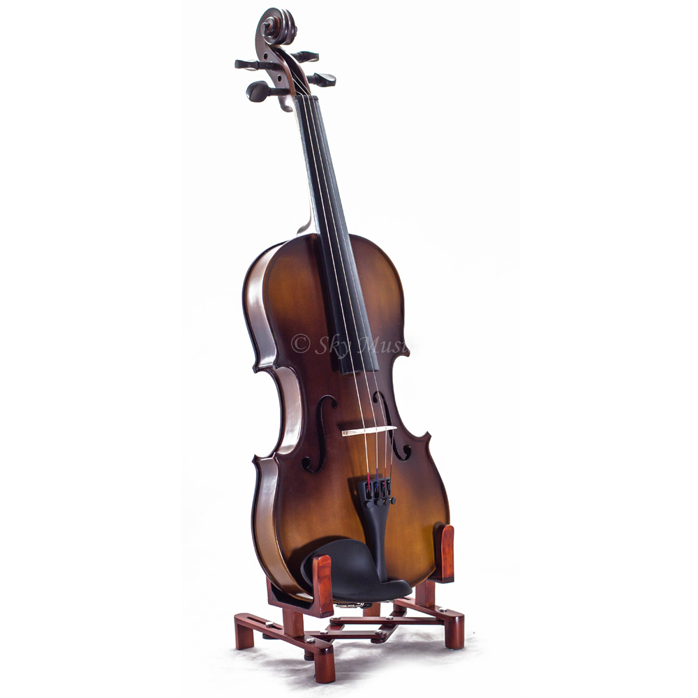 NEW Solid Maple Spruce Fiddle Violin 3/4 Size w Case Bow Rosin String VN201