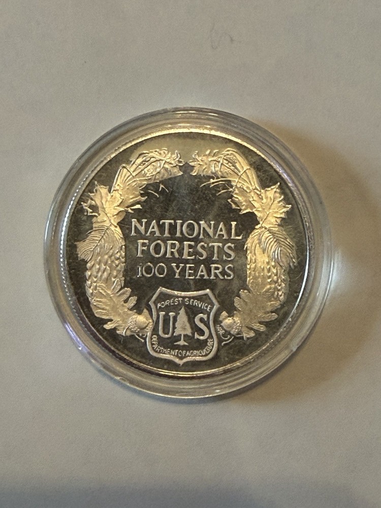 1992 Golden Eagle Medallion National Forest Service Centennial