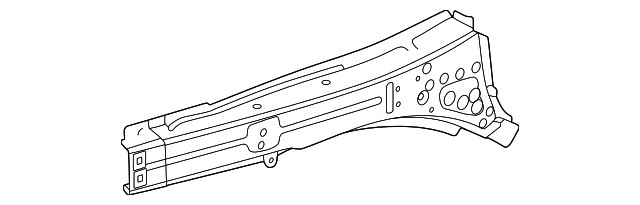 Genuine GM Inner Rail 60007991