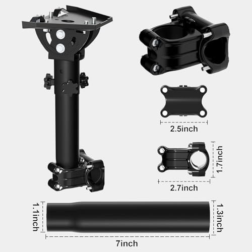 Starlink Mini RV Mount for Ladder - 160° Adjustable & Solid StarLink Pipe