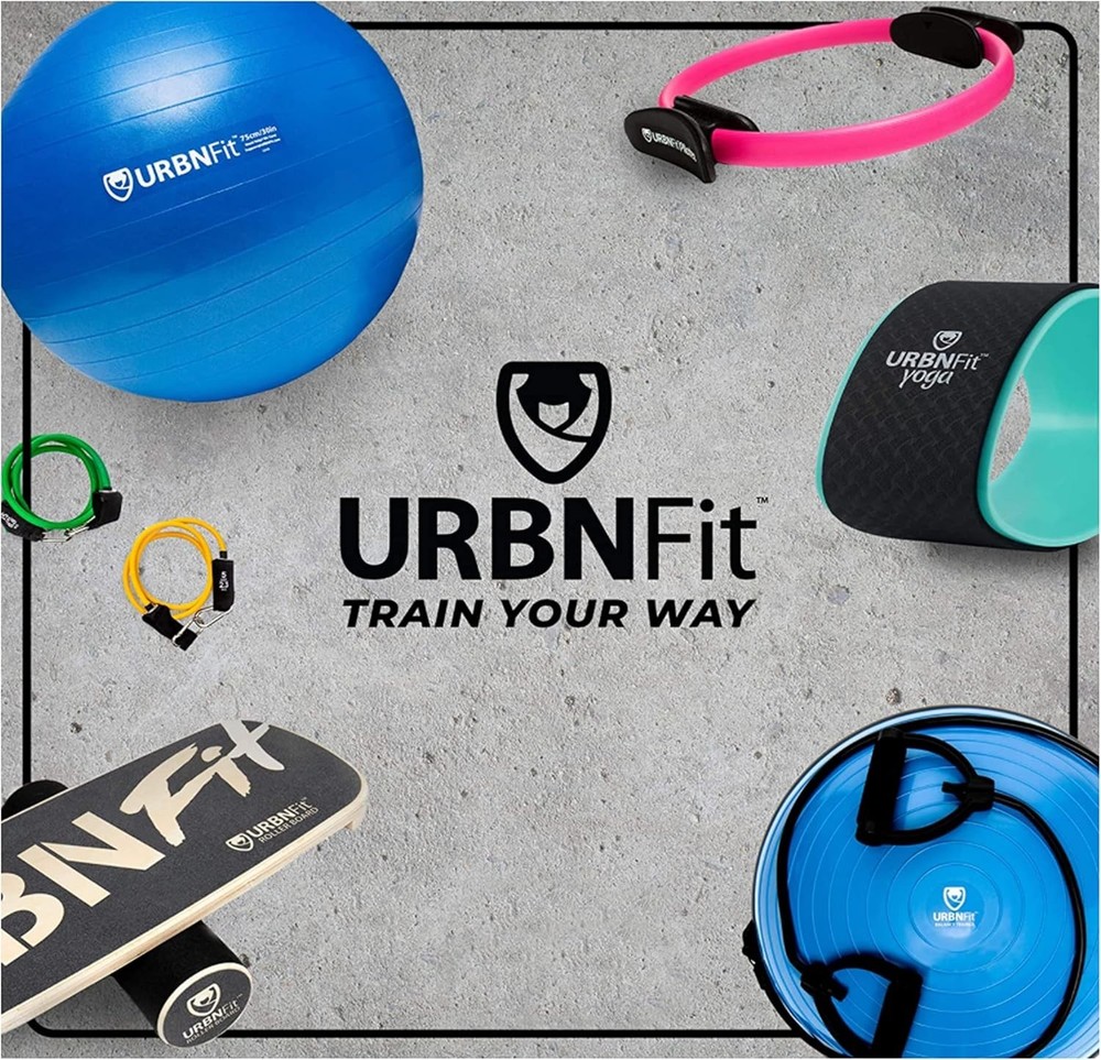 Stability & Core Strength – Anti-Burst Exercise Ball with Pump for Home Workouts