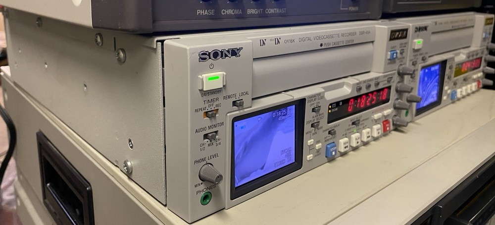 Sony DSR-45A DVCAM, MiniDV Compact Desktop Recorder (PAIR)