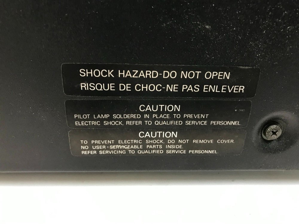 NAKAMICHI 580 M SINGLE CASSETTE DECK AS-IS READ DESCRIPTION