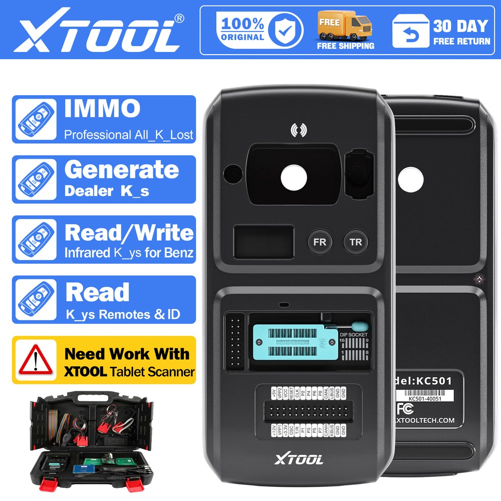 XTOOL KC501 IMM0 Reset Tool Use for IK618 X100PAD3 D9S PRO OBD2 Diagnostic Tool