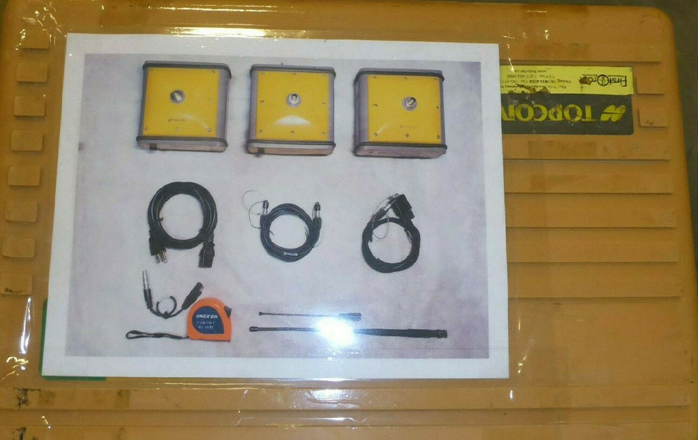 TOPCON - SET OF 3 HIPER GPS SURVEY KIT SYSTEM