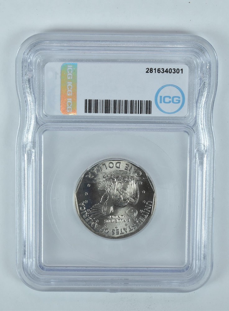 1999-P Susan B Anthony $1 MS68 ICG