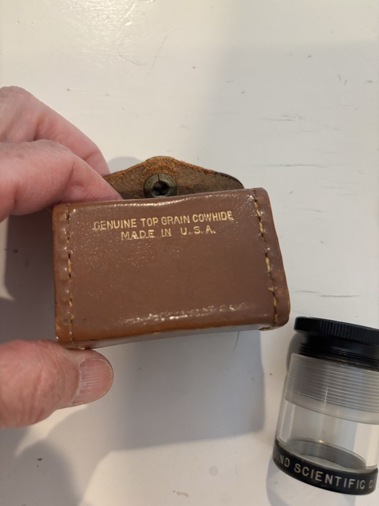 Edmund scientific 6x pocket comparator