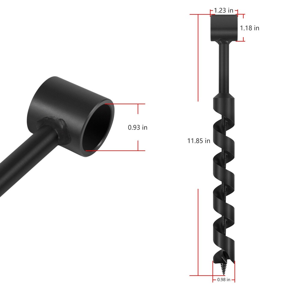 Wood Auger Drill Bit For Bushcraft Backpack And Camping Survival Tool💖