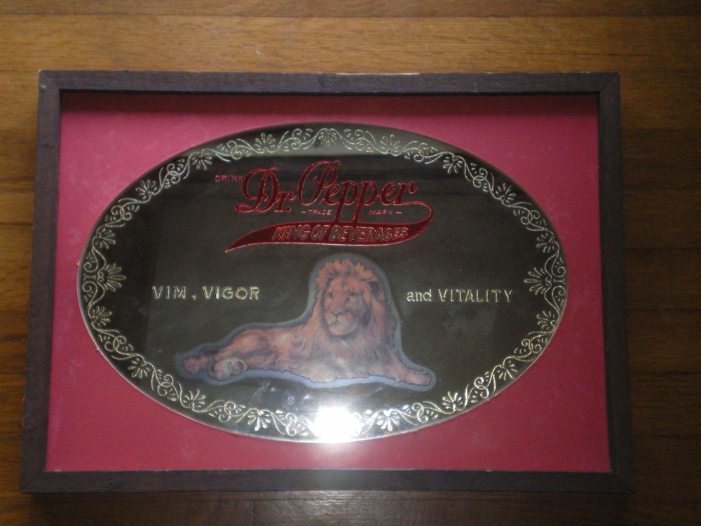 Rare Dr Pepper Mirror