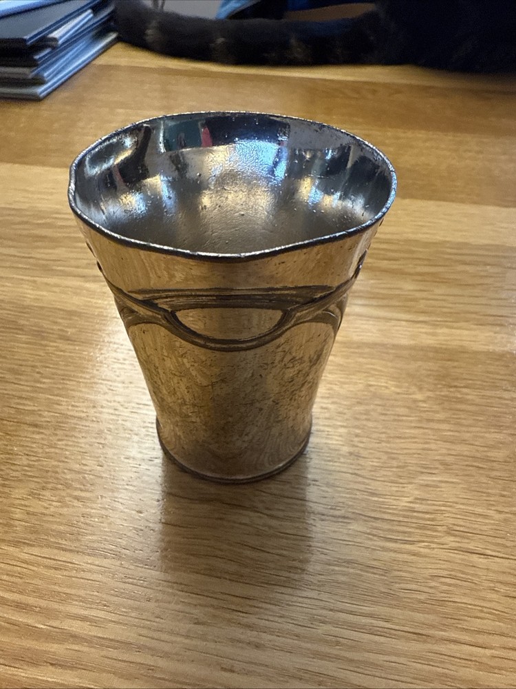 Vintage Silver Plated Christening Cup.