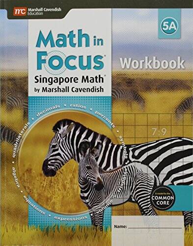 Math in Focus: Singapore Math: Student Workbook, Book A Grade 5 - GOOD