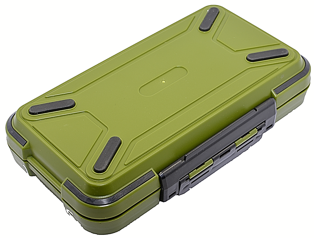 Fishing Tackle Box Lure Waterproof Compartments 2 Layer Hook Storage Case Hook