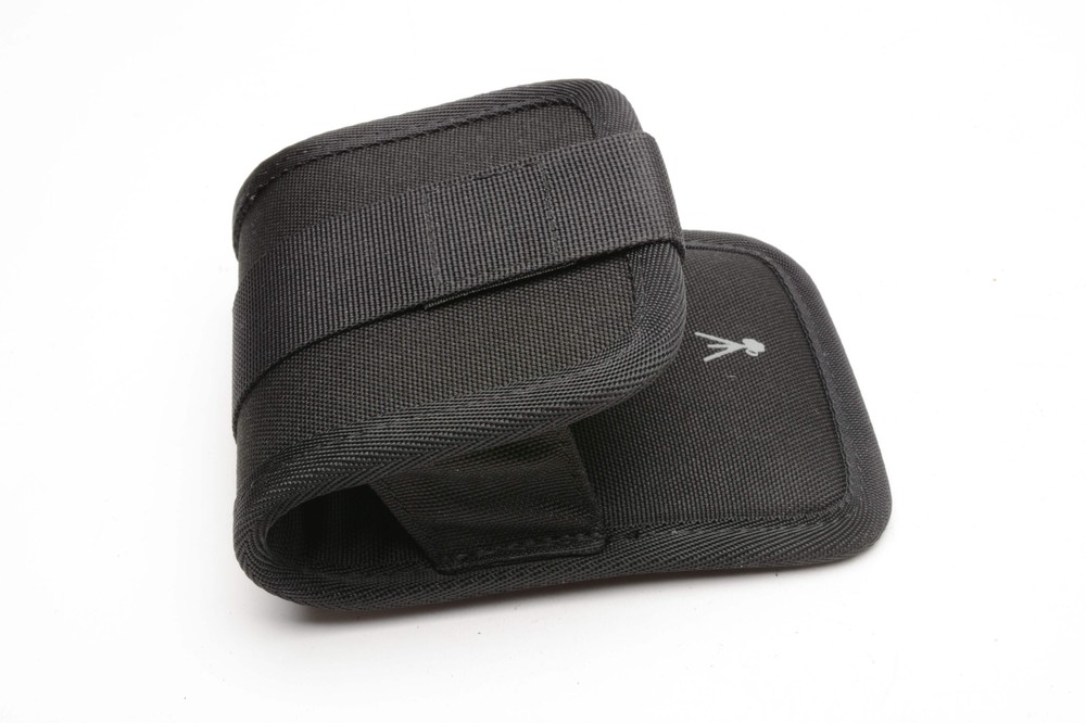 Manfrotto tripod leg holster, nice & clean, strap loop at back