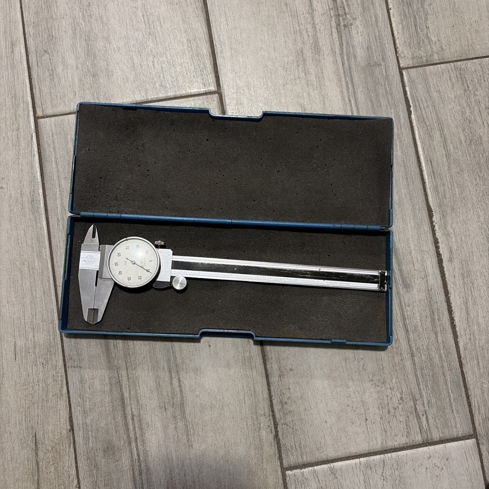 6” Dial Calipers .001 IN Stainless Hardened | Shock Proof