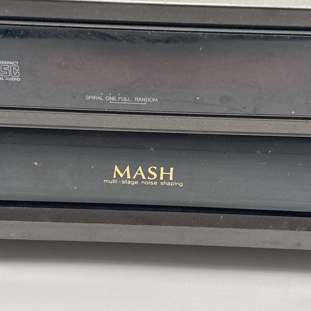 Technics SL-PD627 MASH Compact Disc Changer - 5 Disc - Black - Tested Working