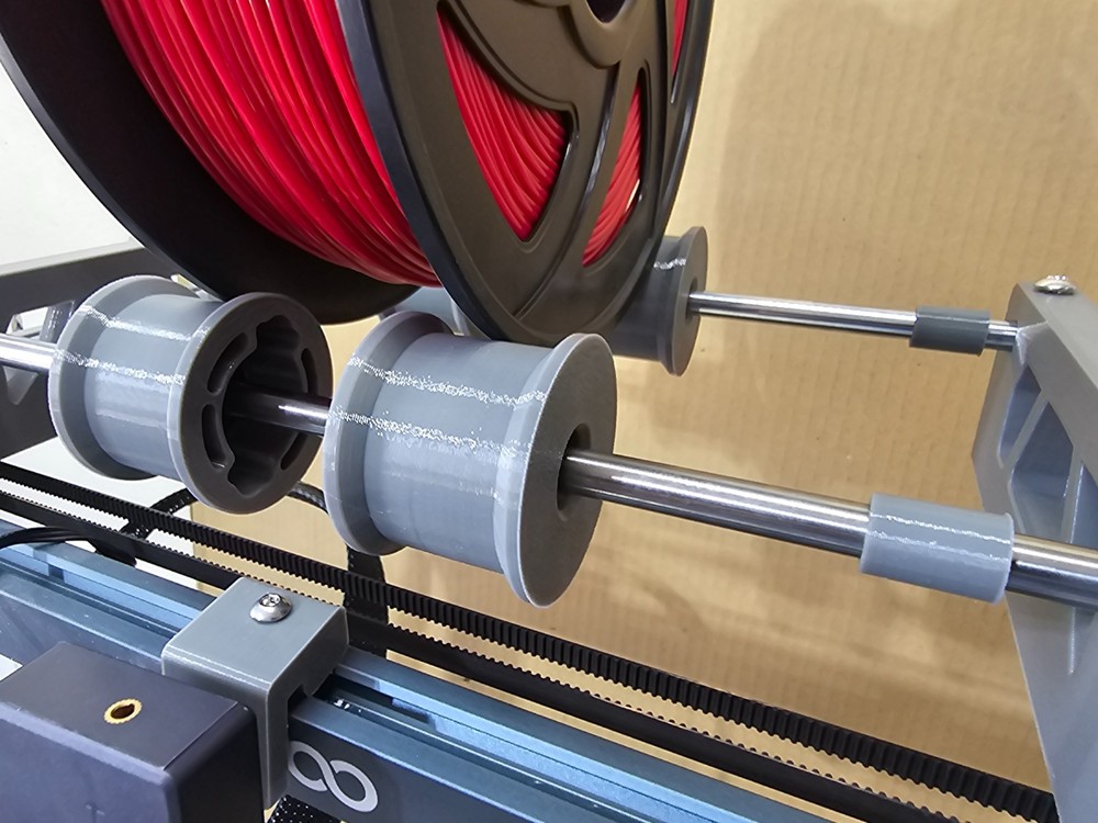3d Printer Larger Spool Roller Fits Neptune 4 Max or Plus or standalone