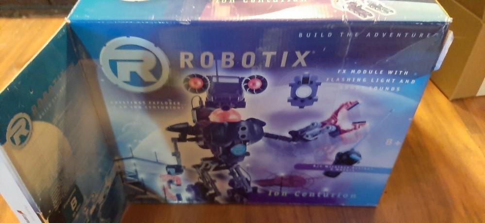 Learning Curve Robotix Wireless Remote Robot Building Kit In Box! not complete