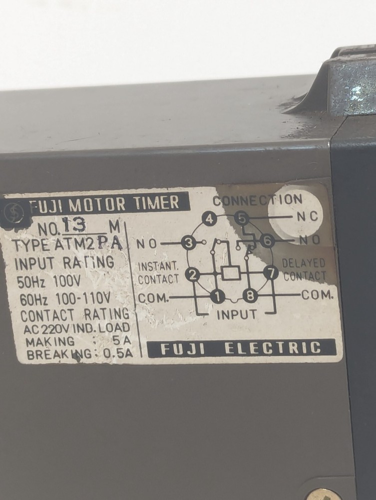 Fuji ATM2 Motor Timer - Free Shipping