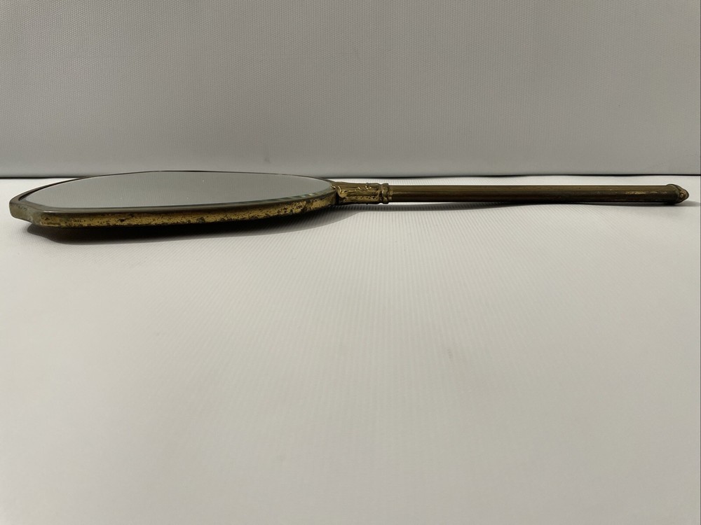 Antique Handheld Vanity Mirror