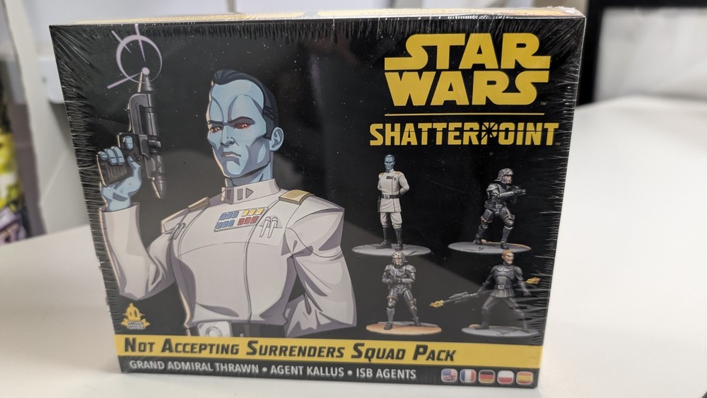 Star Wars Shatterpoint Not Accepting Surrenders Squad Pack Sealed Thrawn